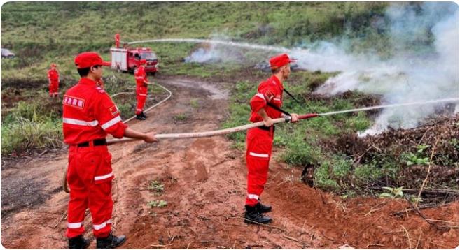 以練為戰(zhàn)，應(yīng)急演練正當(dāng)時(shí)|永興縣太和鎮(zhèn)開展森林防火應(yīng)急演練