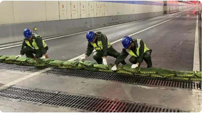 常德開(kāi)展城市隧道防汛應(yīng)急演練