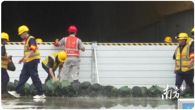 以“練”筑防!環(huán)北工程開展防風(fēng)防汛應(yīng)急演練